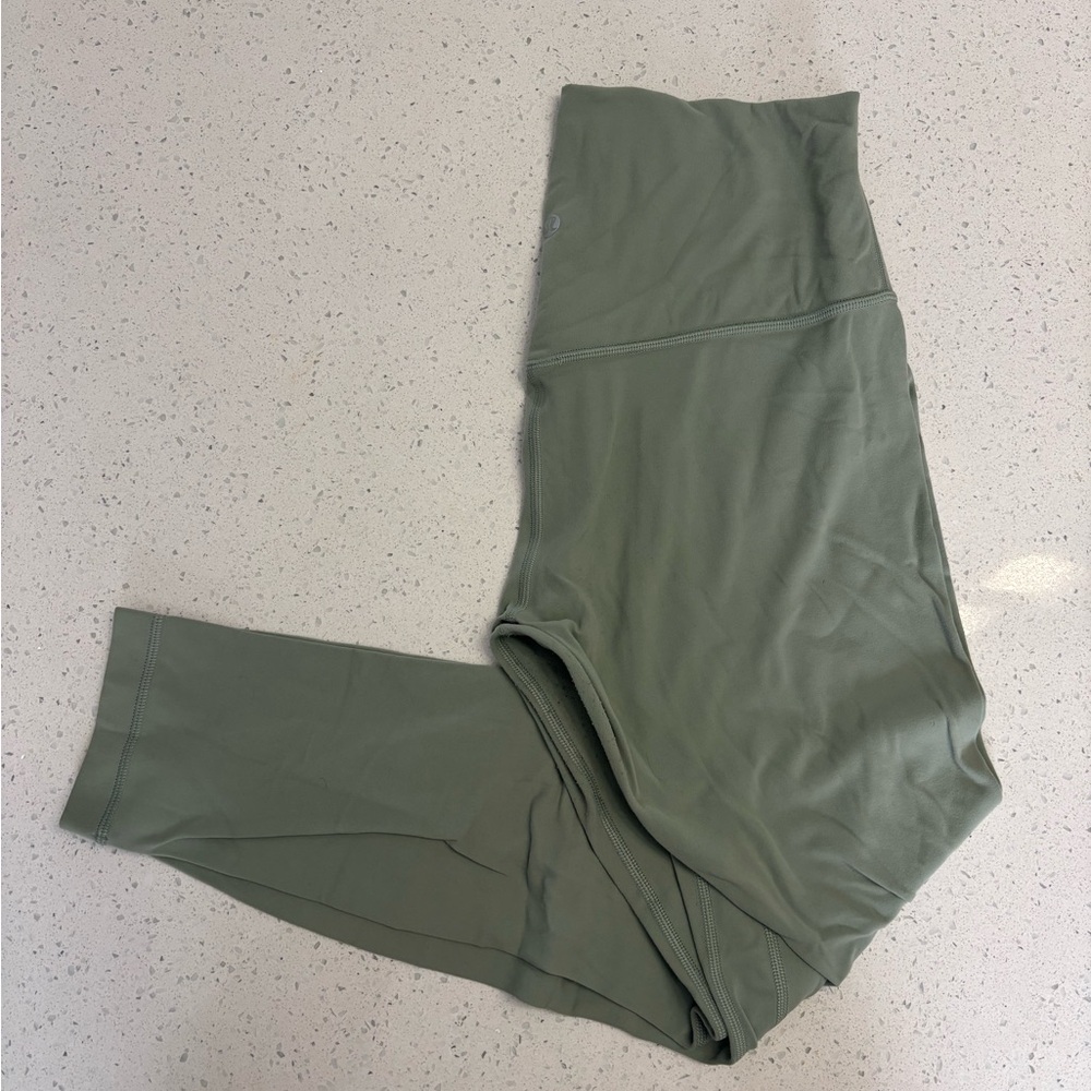 Lululemon Athletica Align Olive Leggings